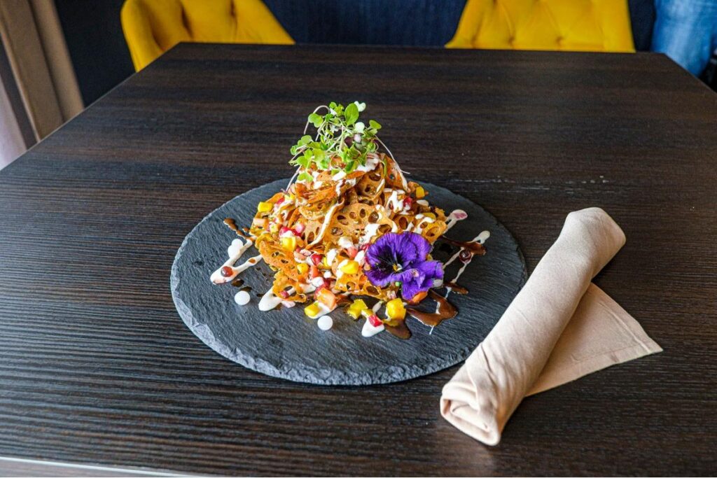 Lotus Root Stem Chaat